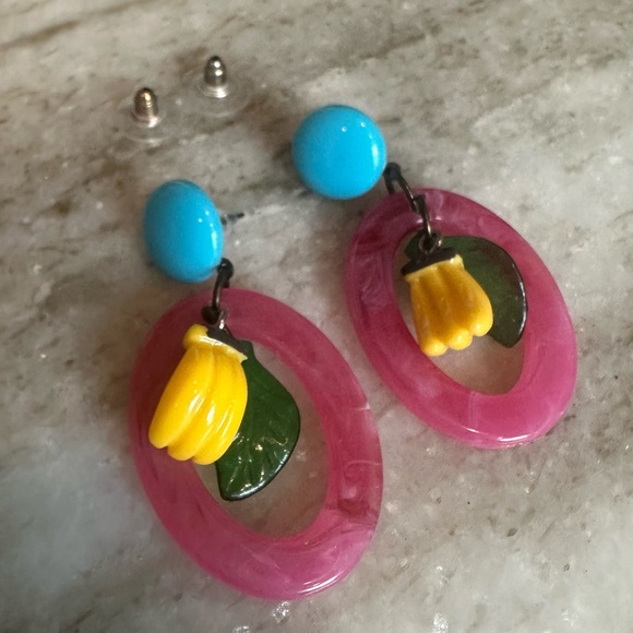 Vintage Banana earrings. - Picture 10 of 10
